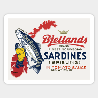 Bjellands Sardines Sticker